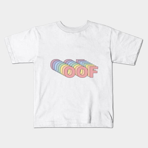 OOF T-shirt Kids T-Shirt by SirBobalot